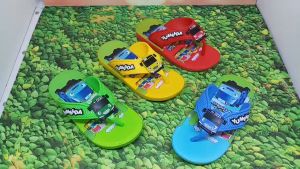 Sandal Jepit Anak Laki Cowok Sendal Japit Bayi Balita Karakter Tayo Umur Usia 2 3 4 5 Tahun