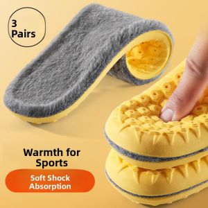 Warm Wool Insoles Soft Absorbent Anti-Odor Fleece Heat Cotton Insoles