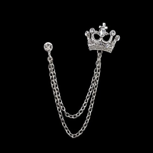 Cài Áo Vest Nam Nữ  Hình Vương Miện   Lapel pin Cài Áo Vest   Sang Trọng Đẳng Cấp CARETRO3