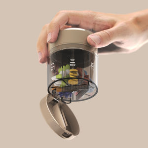 7 Days Weekly Pillbox Tablet Holder Medicine Storage Case Container Portable Capsule Pill Box Organizer for Fish Oil Vitamins