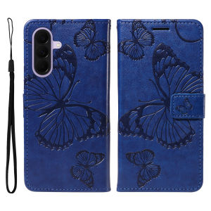 szhaiyu | Leather Wallet Flip Case for Samsung Galaxy A17 A27 A37 A57 A56 A36 A26 A16 A55 A35 A25 A15 A54 Butterfly Embossed Design