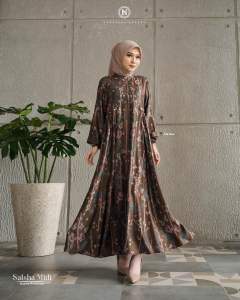 [ NEW COD ] SALSHA MIDI DAN DRESS BY NADHEERA LUXURY✅ GAMIS PESTA MEWAH KONDANGAN CERUTY BABY DOLL✅ANGGUN ELEGAN✅ READY STOK SIAP KIRIM✅