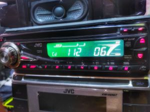 Đầu phát nhạc : JVC KD-G338 RADIO bluetooth CD MP3 ( NEW 100% )