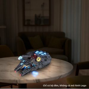 Bộ Đèn LED Kyglaring Dành Cho Lego Millennium Falcon 75192 - Đèn Trang Trí Lắp Ghép Phù Hợp Cho Người Hâm Mộ 18+ Chủ Đề Giả Tưởng & Khoa Học Viễn Tưởng