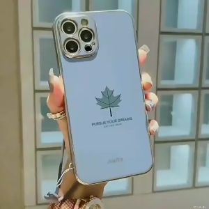 Softcase Maple REDMI NOTE 14 4G / 5G Casing Terbaru Ponsel Case Plating Silikon