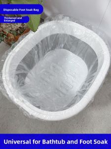 Thickened Special Foot Bath Plastic Bag for Soaking Feet Bucket Sitting Bath Tub Disposable Bag Foot Massage Therapy
