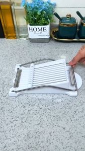 Multifunctional Luncheon Meat SlicerHome Slicing and Splitting ToolsFood Slicer for Butter Cheese Kiwifruit Strawberry Banana and Cooked Eggs