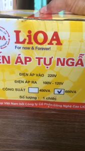 Biến ÁP LIOA 100V-120V
