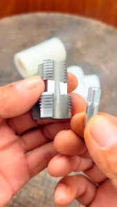 DỤNG CỤ TẠO REN TRONG ỐNG NƯỚC ỐNG NHIỆT PPR 20MM-25MM Gắn Máy Khoan Chuôi lục Giác