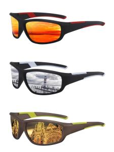 CHUYONG | Sports Polarized Sunglasses for Men Lightweight Night Vision Male Shades Cycling Driving Fishing Fashion Mirror Sunglass UV380