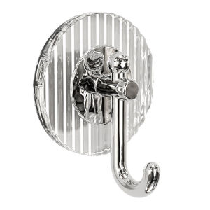 Plastic single hook light luxury hook no punching adhesive bathroom adhesive hook strong bathroom door scratch free clothes hook