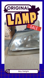 【100% JAPAN Original】Nissan Sentra N16 2000-2002 Front Headlight Lamp Head Lamp (Glass) 车头灯 Lampu Hadapan