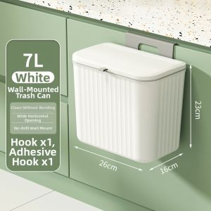 MOLORE | Large Capacity Sliding Lid Trash Can