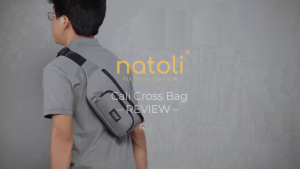 Túi bao tử nam nữ chính hãng NATOLI nhiều ngăn chống nước thời trang cao cấp - Cali Cross Bag T14