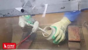 Sumo กาพ่นทราย - รุ่น PS-1 กระป๋องพ่นทรายบรรจุได้ 1000 CC - ราคาถูกต้อง