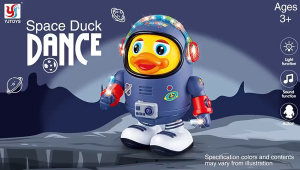 Childrens singing and dancing robot/electric dancing space duck/educational toys/electric toys