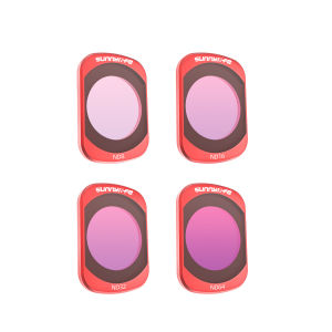 Sunnylife for DJI Pocket 4 3 UV CPL VND Magnetic Filters Kit ND8 16 32 64 Black Mist Anti-glare Filters Set