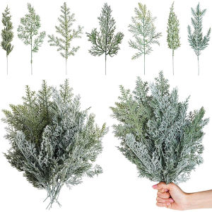 2 Chiếc 30Cm Nhân Tạo Xanh Cành Thông Cho Nhà Giáng Sinh Vòng Hoa Thủ Công DIY Cây Giáng Sinh Trang Trí Notel Navidad