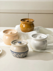 Suncha | Ceramic Steam Pot for Soups and Eggs