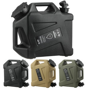 【Alloet】 12L Camping Water Container No Leakage Water Storage Carrier Large Capacity Outdoor Hiking Accessories