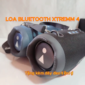 Loa Bluetooth XTREMM4 Kết Nối Không Dây Nhanh Ổn Định – Âm Thanh 3D Bass To Rõ Hỗ Trợ USB TF Card AUX - Tận Hưởng Âm Nhạc Mọi Lúc Mọi Nơi