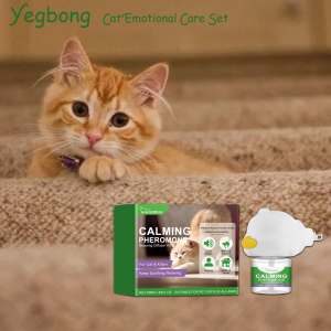 Yegbong Feline Comfort Kit - Ease Heat - Related Restlessness  Serene Mood for Cats Safe Ingredients Do Not Harm Your Pet