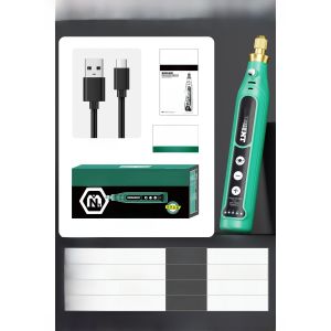 Adjustable Speed Electric Grinding Machine Mini Drill Polishing Wood Carving Jade Grinding Smoke Code Handheld Power Tool