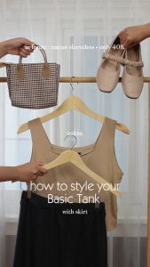 Yoenik Apparel Naeun Sleeveless Tops - Tanktop Basic Inner