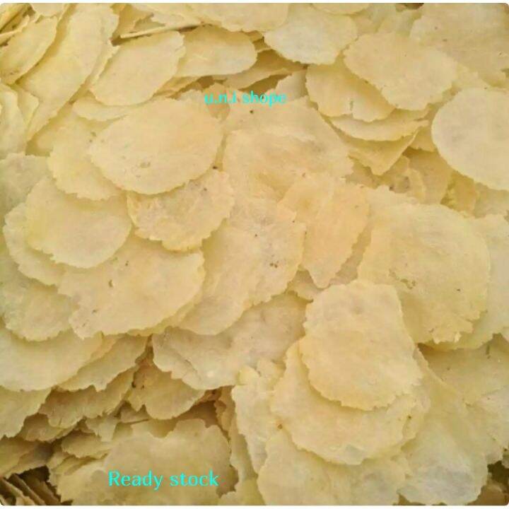 【ready Stock】kerupuk Emping Belinjo Mentah 500g 1kg Import Dari