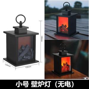 Authentic Flame Lamp Tabletop Atmosphere Lamp Night Light Bedroom Fireplace Desk Lamp Antique Pub Decorative Lighting