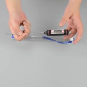 Viddavet  Stainless Digital Laboratory Thermometer Liquid Digital Thermometer Meat Cooking BBQ Milk Probe For Kitchen