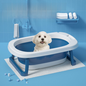 Foldable Pet Bath Tub for Dogs And Cats Dog Bath Bucket Puppy Bath Tub SPA Bath Tub Medicinal Bath Tub Small Dog Bath Tub