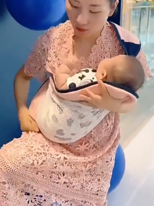 Baby Carrier Adjustable Newborn Breastfeeding Cover Support Cloth Nursing Sling Bag Holder