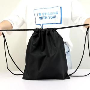 ผ่านมือกระเป๋าสะพายหลัง SPORT BAG กระเป๋าใส่รองเท้าฟุตบอล มีหู