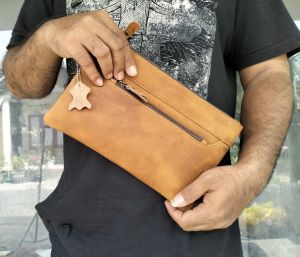 Clutch Handbag Shaka Kulit Sapi crazy horse