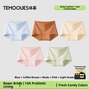 A Class Antibacterial Breathable Cotton Full-Coverage Womens Briefs