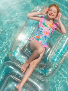 PPTOWN | UV Protection Quick-Drying Girls One-Piece Swimsuit