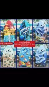 กระดานโต้คลื่นขนาด 33  นิ้ว Rocket รุ่นหัวจรวจ คละลาย