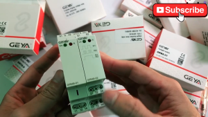 Relay chốt luân phiên Geya GRM8-02 luân phiên theo xung 18mm 2 cặp tiếp điểm 16A thay thế hoàn toàn cho G4Q OMRON