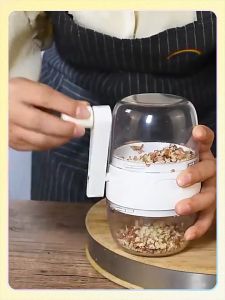 Nut Grinder Manual Multi functional Dried Fruit Grinder Peanut Mashing Nut Chopper