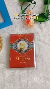 Al-Quran Al-Wafa Mujazza 30 Juz Terpisah - Ukuran Mini Saku Tajwid Warna Praktis untuk Hafalan