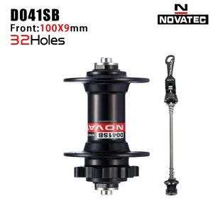 GOLDIX | NOVATEC D041SB D042SB Mountain Bike Hub 4 Bearings 28/32/36H 6-Bolt Disc Brake HG Freehub 8-12 Speed MTB Front Rear Hub