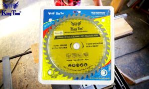 LƯỠI CƯA - LƯỠI CẮT GỖ 255-40 RĂNG KINGTOM VÀNG CHẤT LƯỢNG VÔ ĐỊCH PHÂN KHÚC GIÁ RẺ