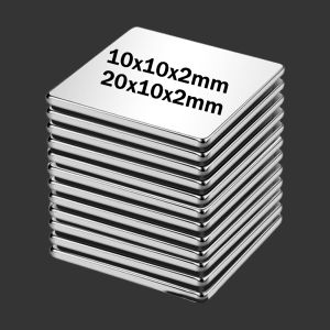 10x10x2/20x10x2mm strong rectangular refrigerator magnet suitable for experiments whiteboards nail art DIY, Warehouse etc