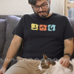 Solo traveler graphic tshirt premium cotton round neck short sleeve baju t shirt lelaki