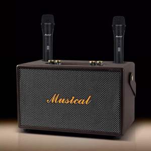 ลำโพงบลูทูธ MUSICAL 3 Plus แท้100% / musical60w กำลังขับ 60W ลำโพงขนาดดอก5นิ้ว2ดอก แถมไมค์ลอย2ตัว/ ดอก6.5นิ้ว1ดอก+3นิ้ว 1ดอก แถมไมค์ลอย1ตัว