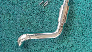 gixxer 155 stainless elbow (51mm)