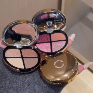HERORANGE | Phấn Mắt Đa Năng Herorange Quad Eyeshadow Soft Shade Chất Phấn Mịn Không Bị Vón Cục Lâu Trôi Nhũ Lấp Lánh Dùng Được Cho Mắt Mũi Tạo Khối Làm Nổi Bật Chống Nước