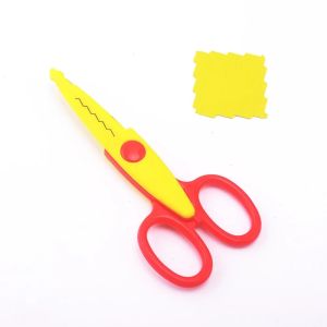 Creative Wavy Pattern Safety Scissors Album Decorative Lace Photo Handmade Tools DIY Paper Cutter School Office Supplies