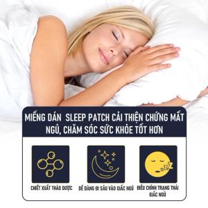 10 Miếng Dán Giúp Ngủ Ngon Kéo Dài Chất Lượng Giấc Ngủ Giảm Căng Thẳng và Mệt Mỏi Miếng Dán Giúp Ngủ Ngon Cải Thiện Chất Lượng Giấc Ngủ - Lazada